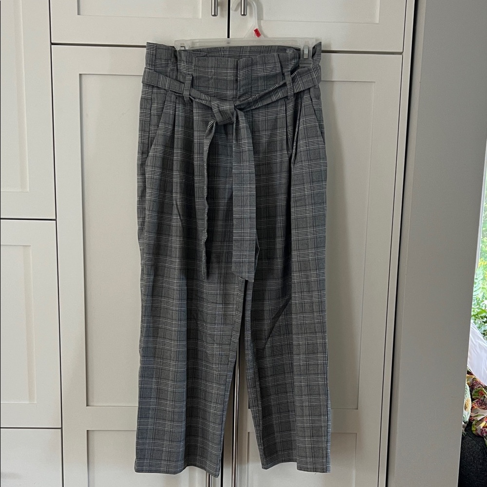 A New Day Gray Plaid  Pants
